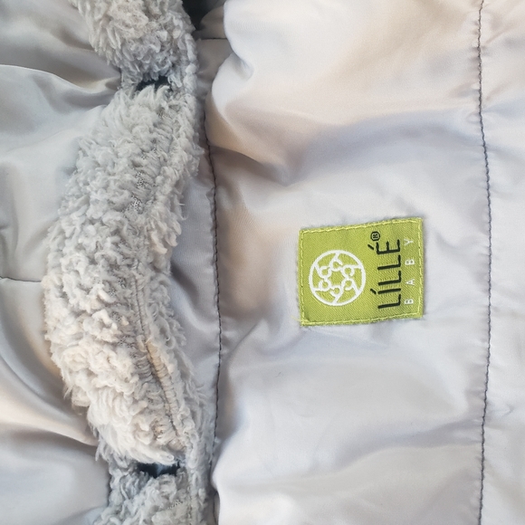 Lille Baby Warming Cover Gray fleece lined - Picture 5 of 5